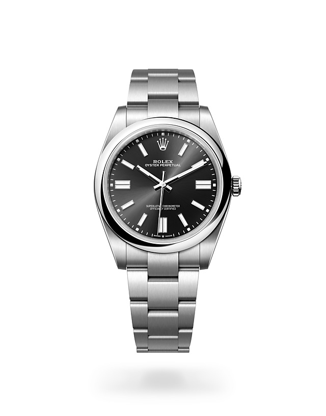 Rolex Oyster Perpetual 41 dalam Oyster, 41 mm, Oystersteel - M124300-0002 di Woo Hing Brothers