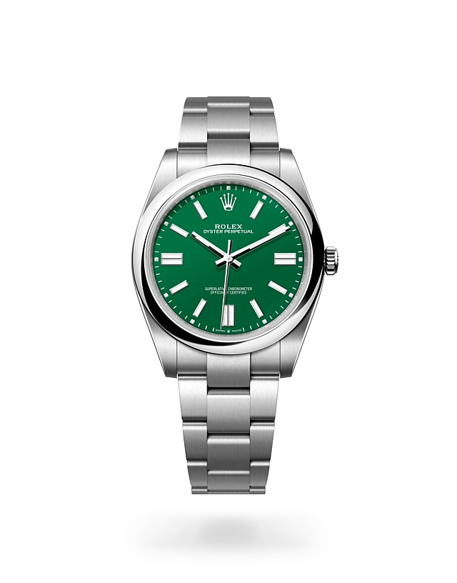 Rolex Oyster Perpetual 41 dalam Oyster, 41 mm, Oystersteel - M124300-0005 di Woo Hing Brothers