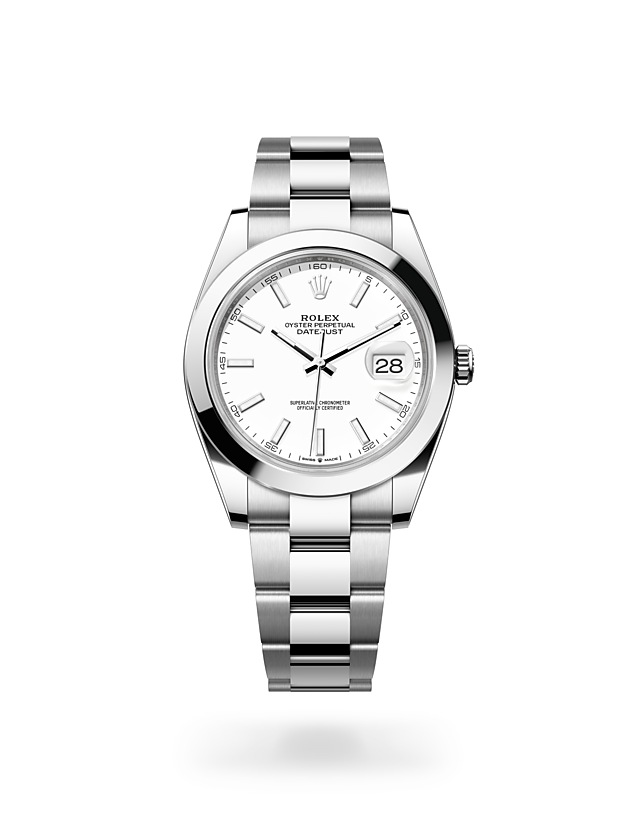 Rolex Datejust 41 dalam Oyster, 41 mm, Oystersteel - M126300-0005 di Woo Hing Brothers