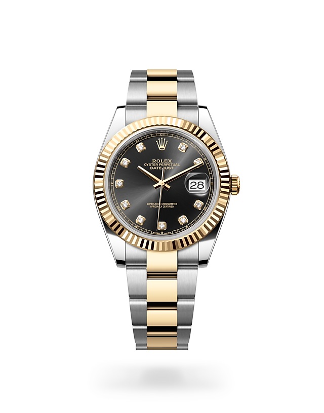 Rolex Datejust 41 in Oyster, 41 mm, Oystersteel and yellow gold - M126333-0005 at Woo Hing Brothers