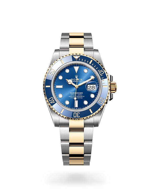 Rolex Submariner Date in Oyster, 41 mm, Oystersteel and yellow gold - M126613LB-0002 at Woo Hing Brothers