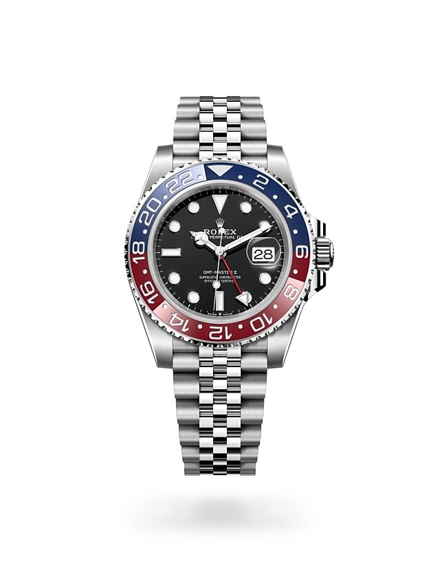 Rolex GMT-Master II dalam Oyster, 40 mm, Oystersteel - M126710BLRO-0001 di Woo Hing Brothers