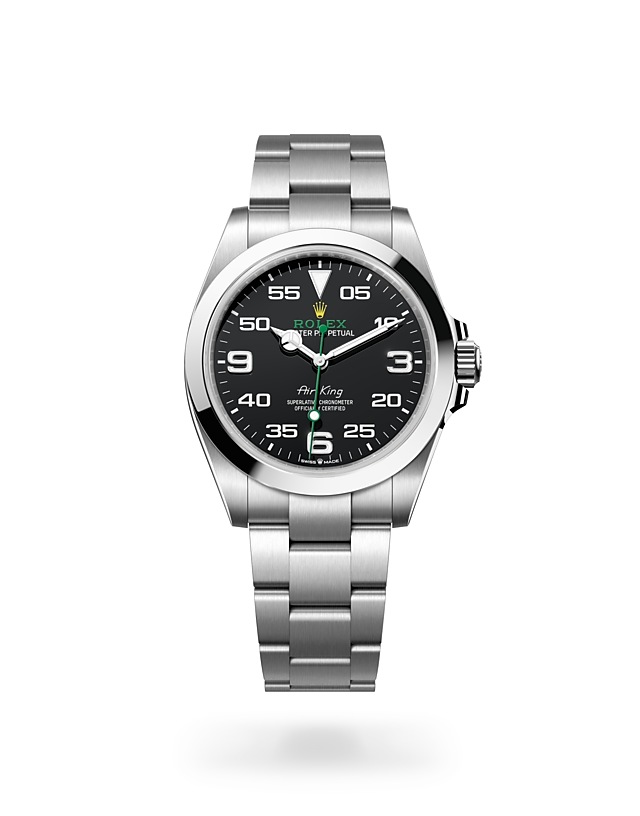 Rolex Air-King dalam Oyster, 40 mm, Oystersteel - M126900-0001 di Woo Hing Brothers