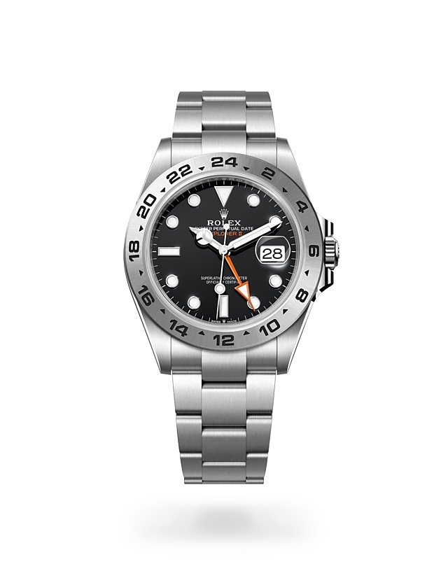 Rolex Explorer II dalam Oyster, 42 mm, Oystersteel - M226570-0002 di Woo Hing Brothers