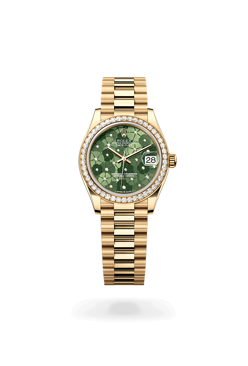 Green face diamond rolex hotsell