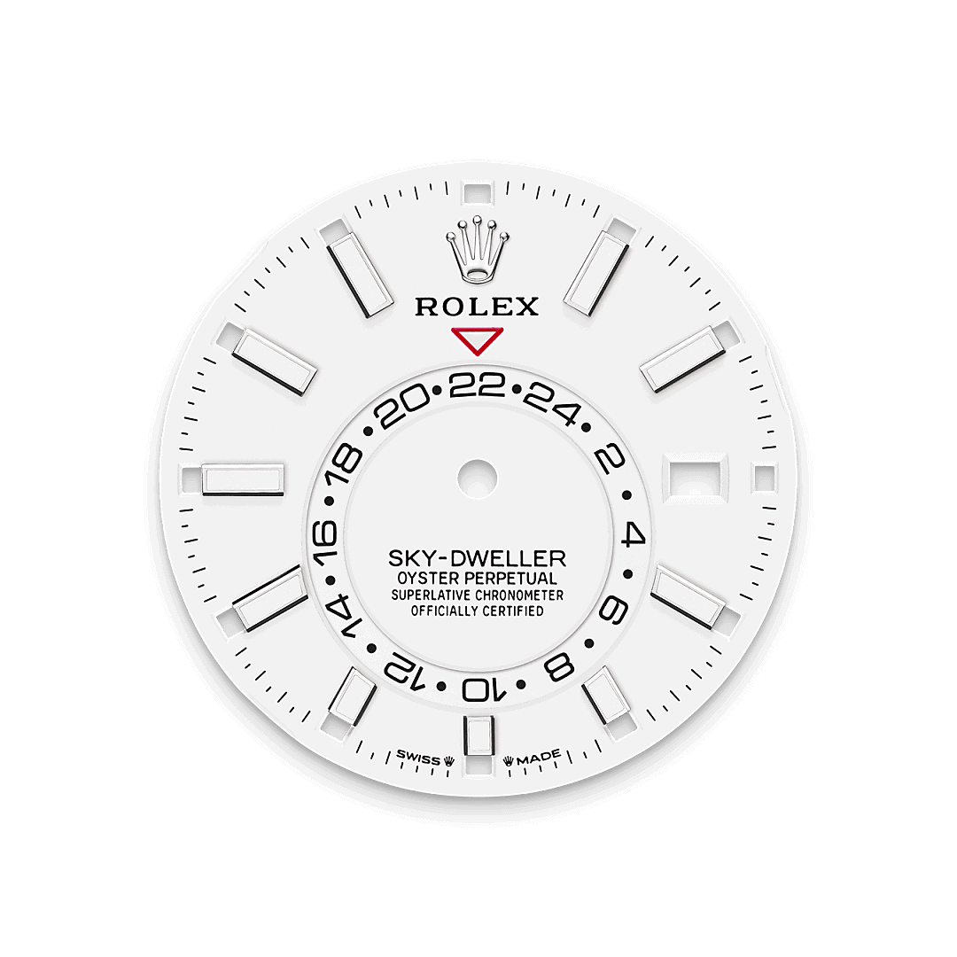 Rolex Dail putih terang - Woo Hing Brothers