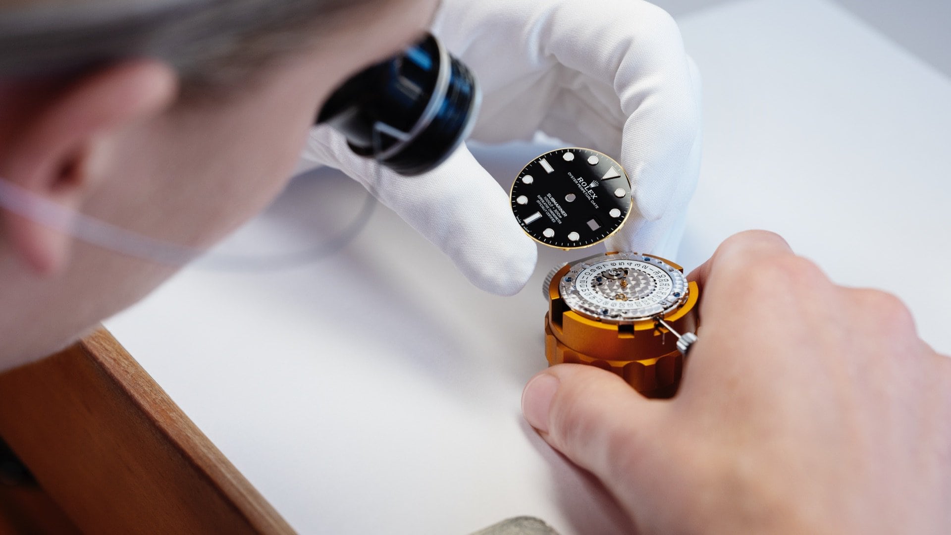 Assembling Rolex Parts - Woo Hing Brothers